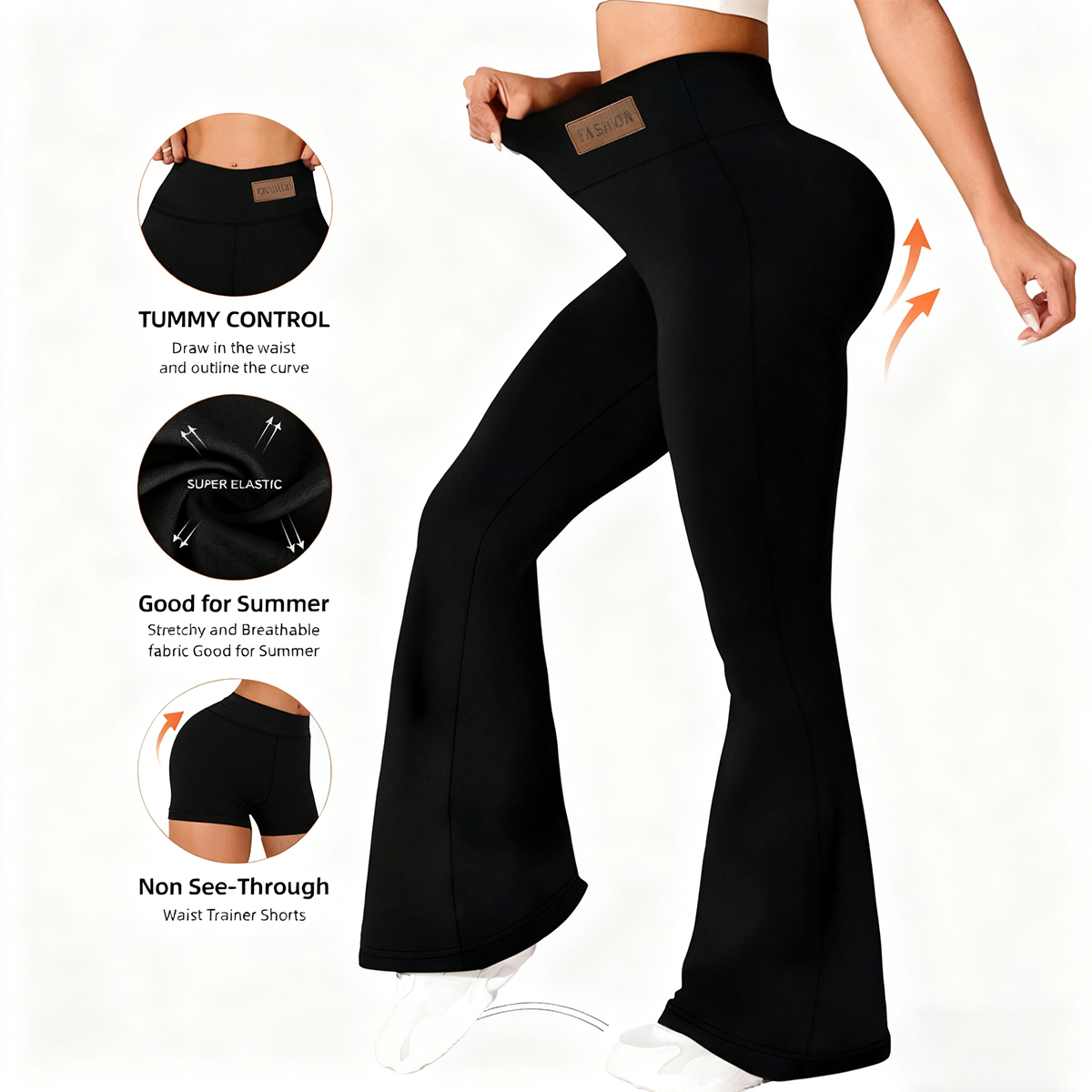 Pilates Yoga Outfit - Women's spring Summer Leggings, high waisted