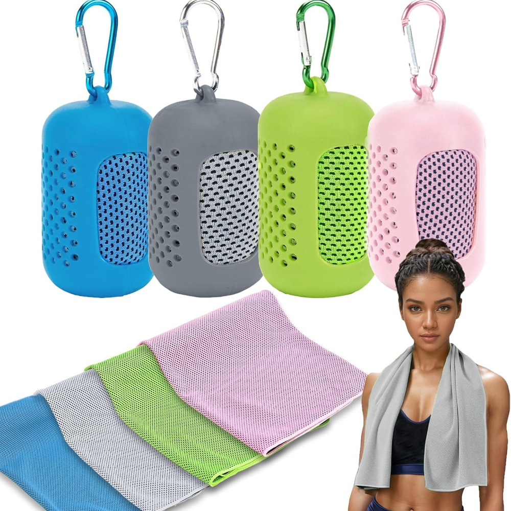 Pilates Yoga Bag - Hot Portable Wrapped Cold Towel with