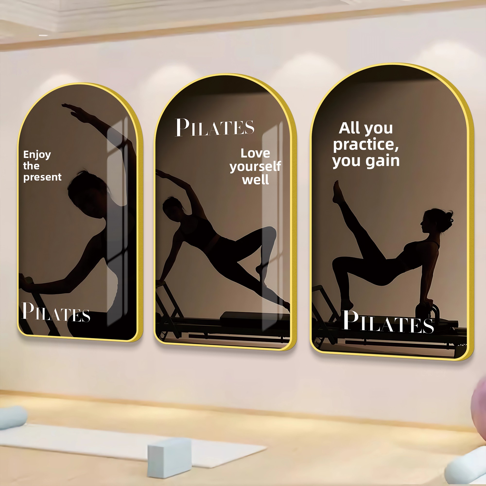 Pilates Yoga Classes - Modern Yoga Studio Wall Decorations Pilates