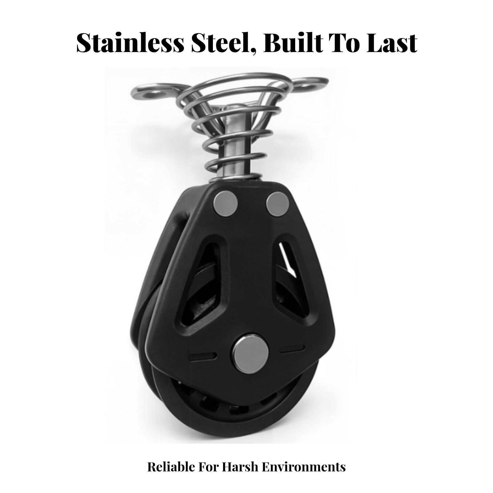 Pilates & Yoga Vida - Compact Stainless Steel Pilates Pulley Part
