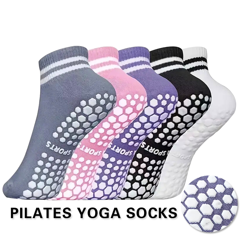 Pilates Yoga Hose - Grip Socks for Women Non Slip