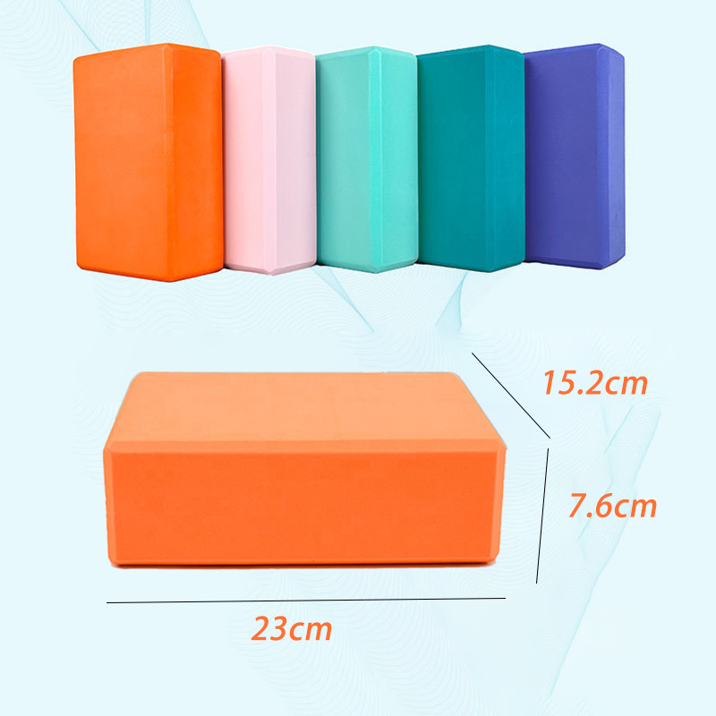 Yoga Blocks Gym Foam Brick Pil - огляд і ціна Pilates Yoga Block Exercises
