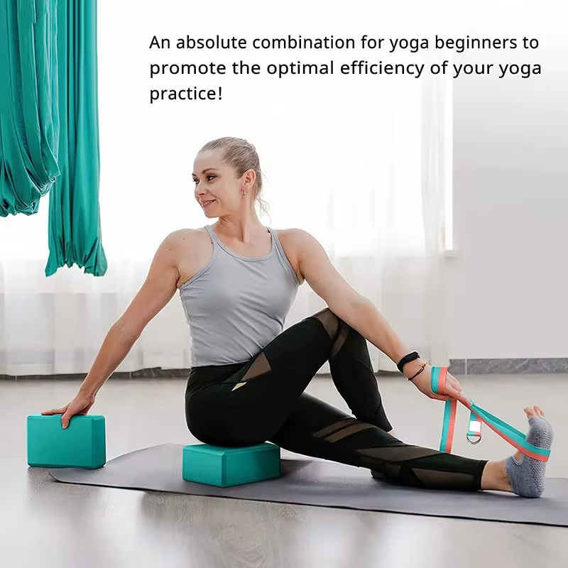 Yoga Blocks Gym Foam Brick Pil - огляд і ціна Pilates Yoga Block Exercises