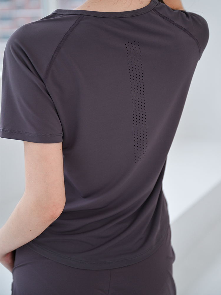 Breathable Thin Yoga T-Shirt f - огляд і ціна Pilates Yoga Morning