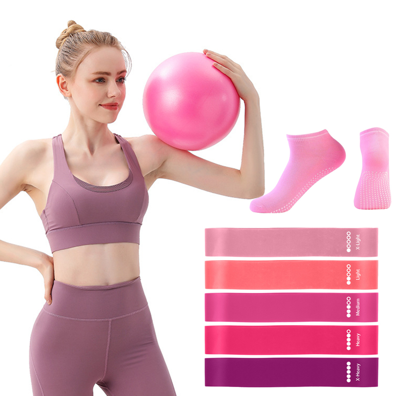 Pilates Ball Resistance Bands  - огляд і ціна Pilates Yoga Kit