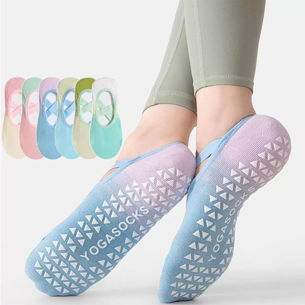 4 Pairs Gradient Yoga Socks fo - огляд і ціна Pilates Yoga Hose
