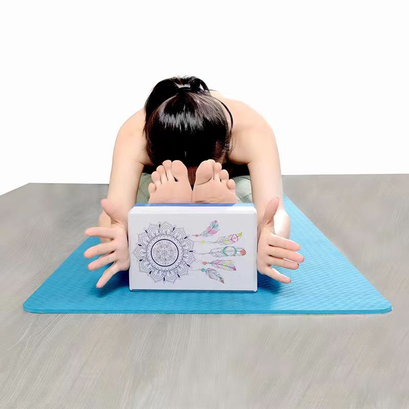 Two Colors EVA Yoga Blocks Gym - огляд і ціна Pilates Yoga Block Exercises
