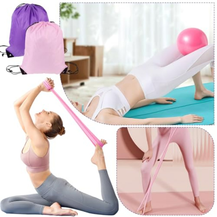 21 Pcs Pilates Ring Circle Set - огляд і ціна Pilates Yoga Bag
