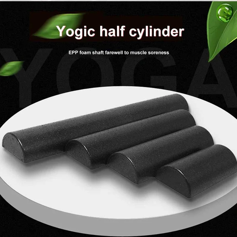New Half Round Epp Foam Roller - огляд і ціна Pilates Yoga Block Exercises