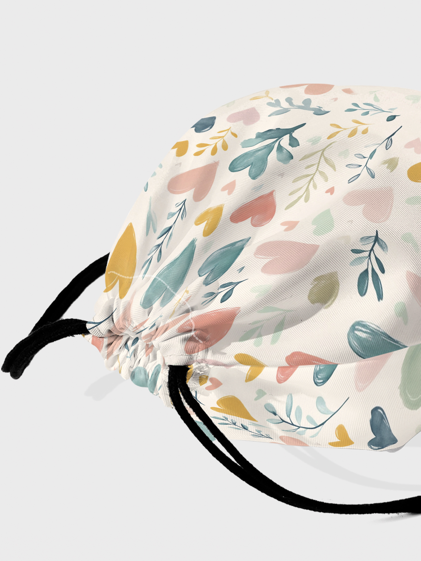 Heart Print Drawstring Backpac - огляд і ціна Pilates Yoga Bag