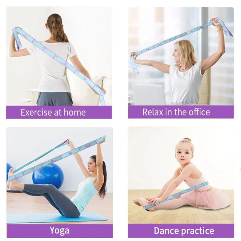 Elastic Yoga Resistance Band P - огляд і ціна Pilates Yoga For Beginners