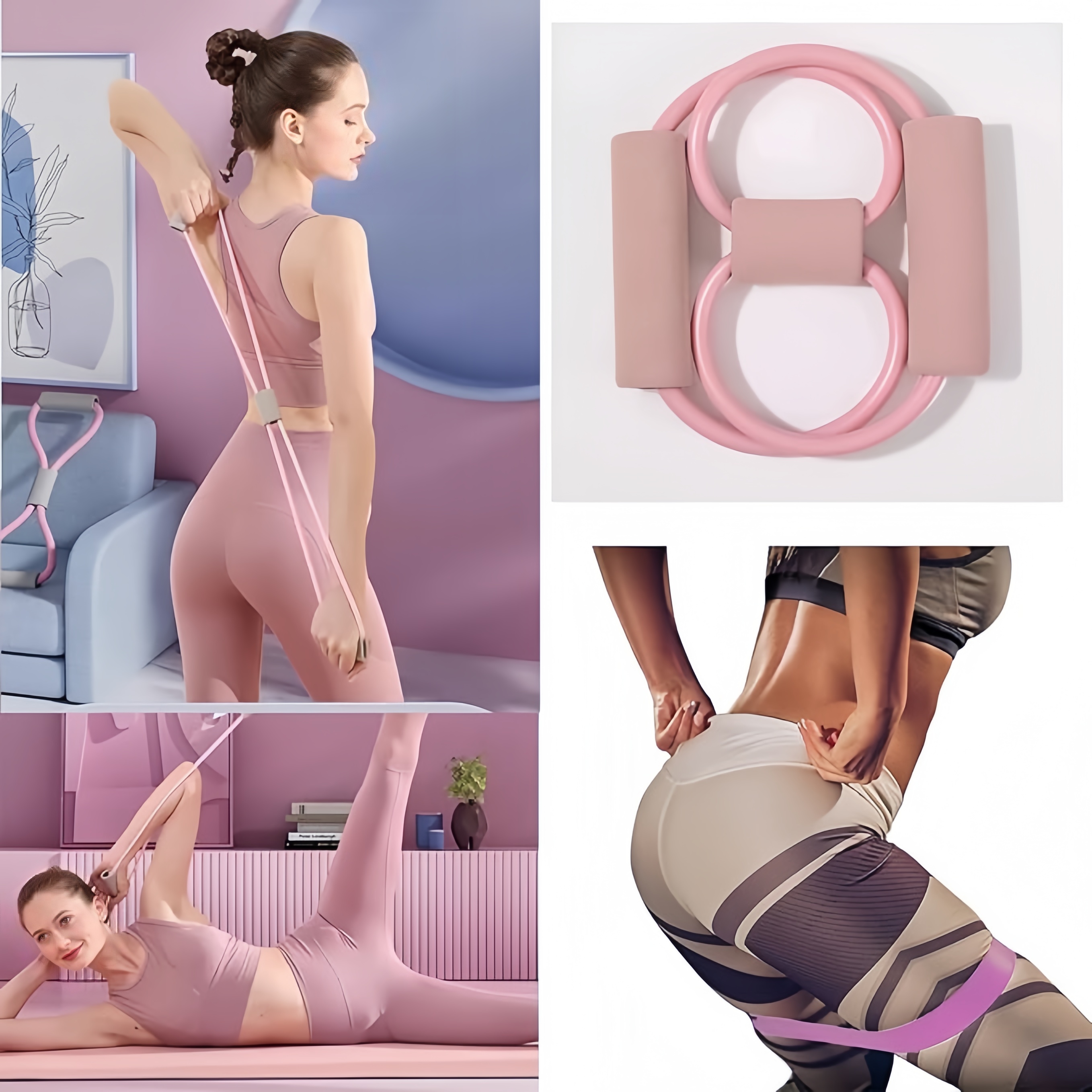 10-Piece Pilates Loops Yoga Ki - огляд і ціна Pilates Yoga Kit