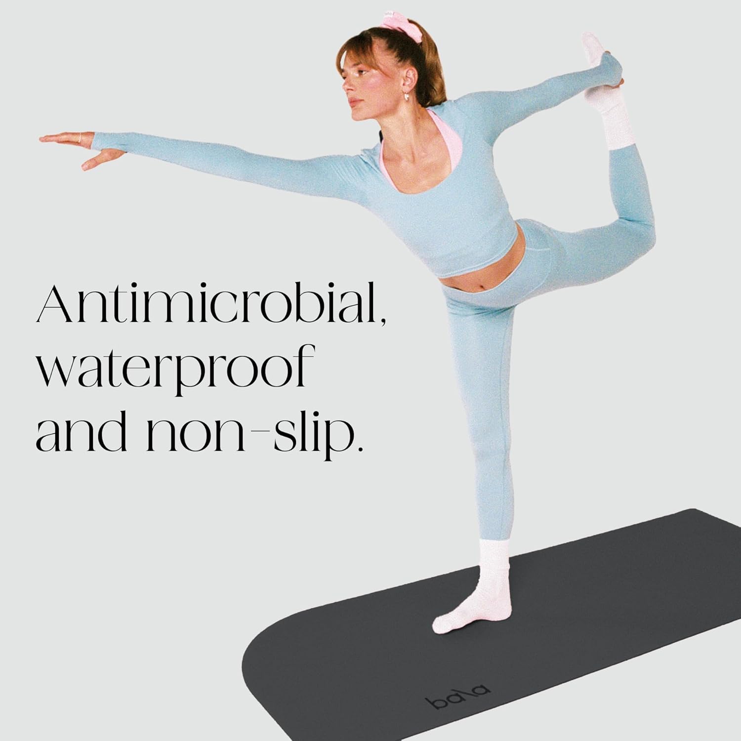 Non Slip Yoga Mat for Home Gym - огляд і ціна Pilates Yoga For Beginners
