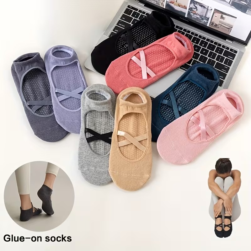 1-2 Pairs Women's Non-Slip Yog - огляд і ціна Pilates Yoga Hose