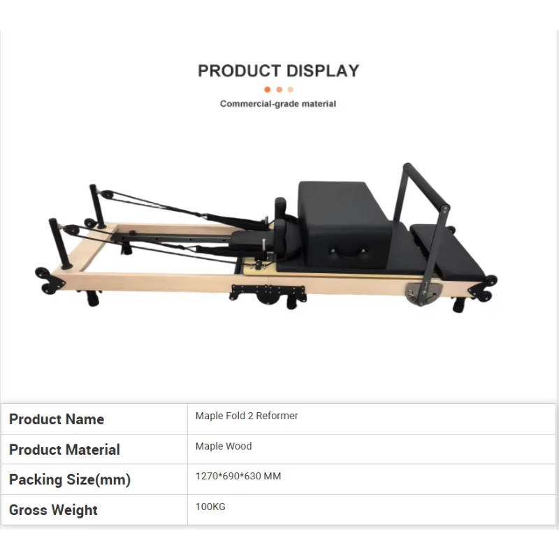Heavy-Duty Maple Pilates Refor - огляд і ціна Pilates & Yoga Vida