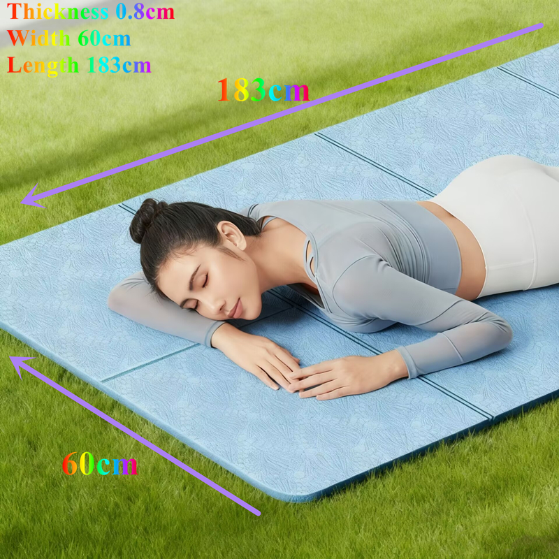 183x60x0.8cm Thicken Foldable  - огляд і ціна Pilates Yoga For Beginners