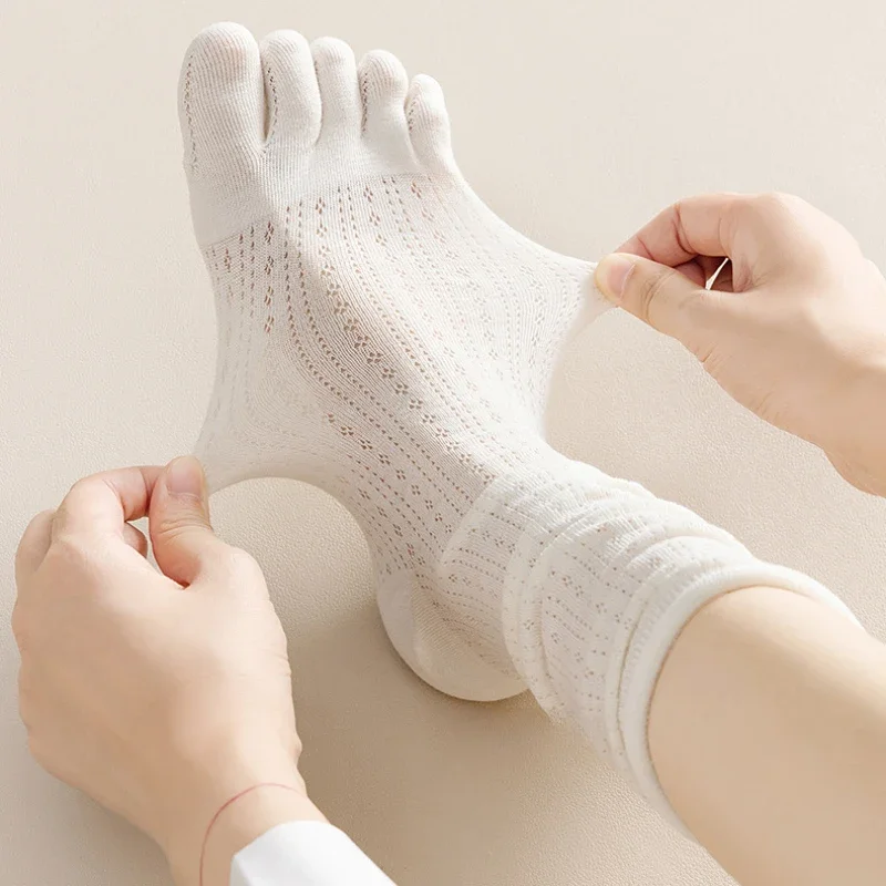 5 Pairs Loose Socks with Five  - огляд і ціна Pilates Yoga Hose