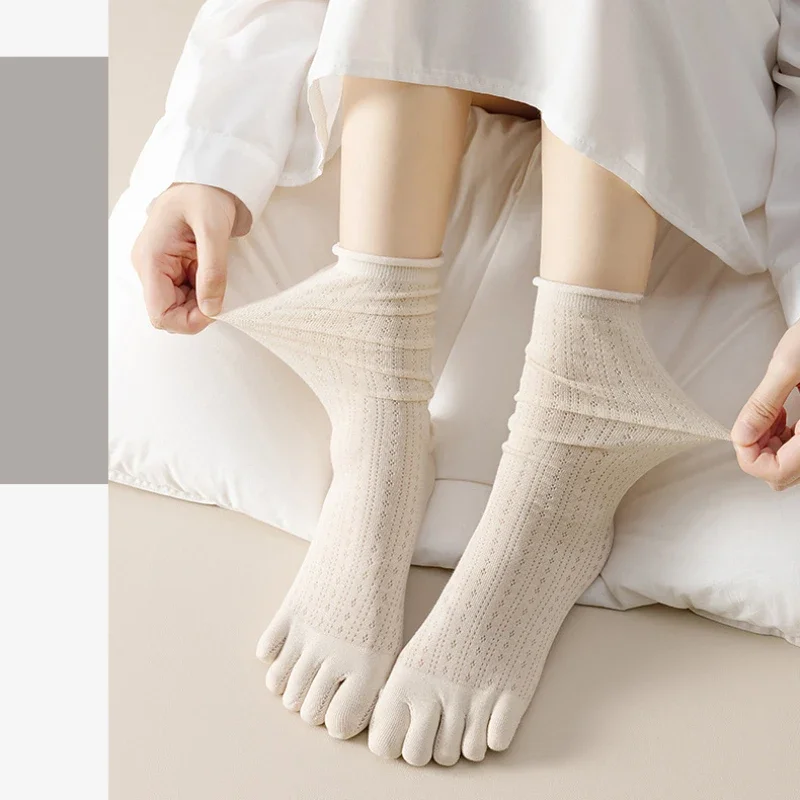 5 Pairs Loose Socks with Five  - огляд і ціна Pilates Yoga Hose
