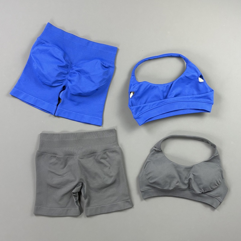 2Pcs Workout Set Women Halter  - огляд і ціна Pilates Yoga Kit