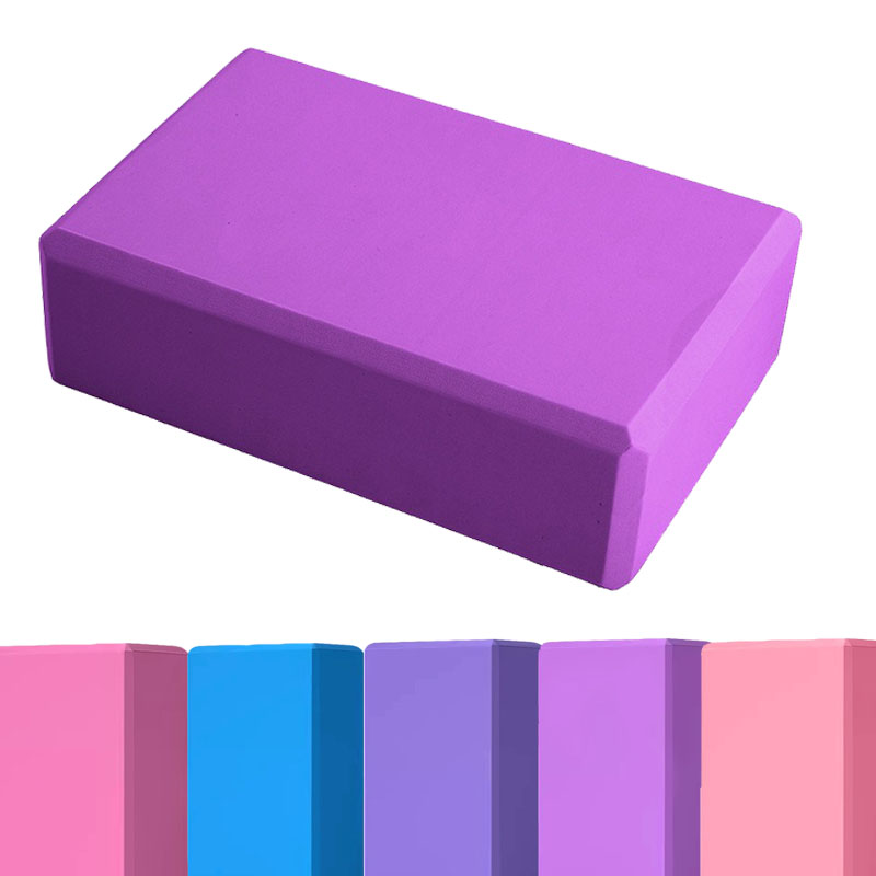 1PC Yoga Building Blocks Cubes - огляд і ціна Pilates Yoga Block Exercises
