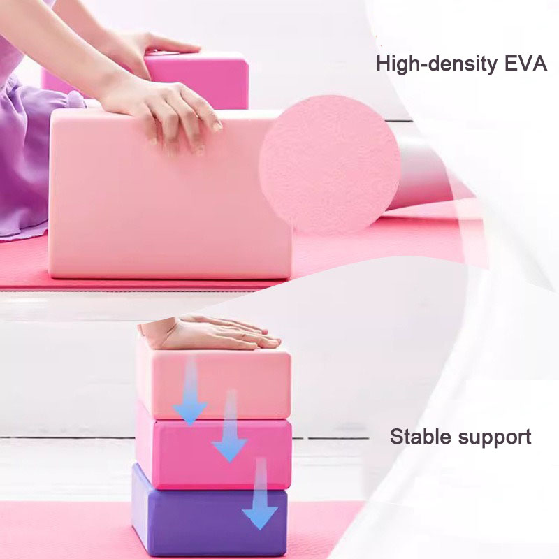 1PC Yoga Building Blocks Cubes - огляд і ціна Pilates Yoga Block Exercises