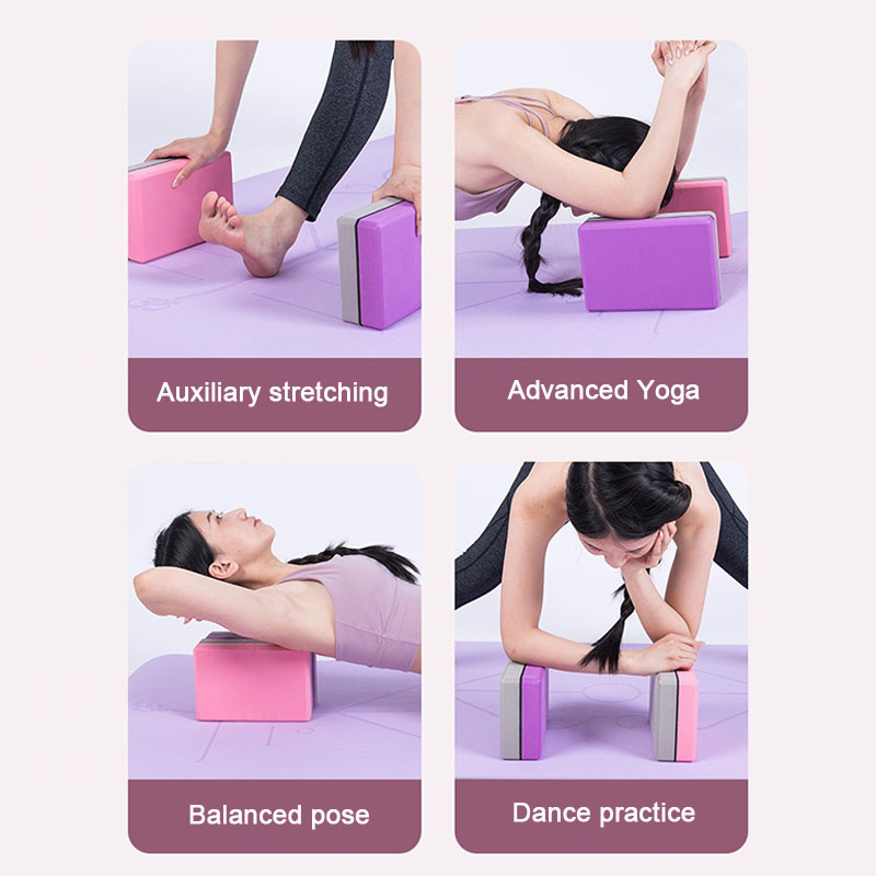1PC Yoga Building Blocks Cubes - огляд і ціна Pilates Yoga Block Exercises