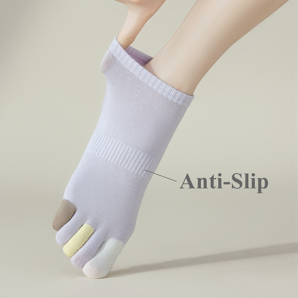 5 Pairs Anti-slip Toe Socks Wo - огляд і ціна Pilates Yoga Hose