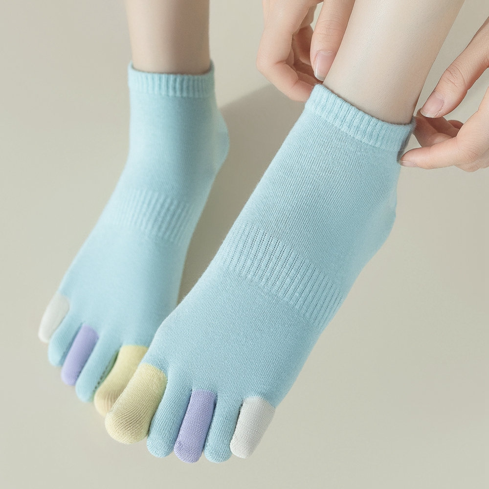 5 Pairs Anti-slip Toe Socks Wo - огляд і ціна Pilates Yoga Hose
