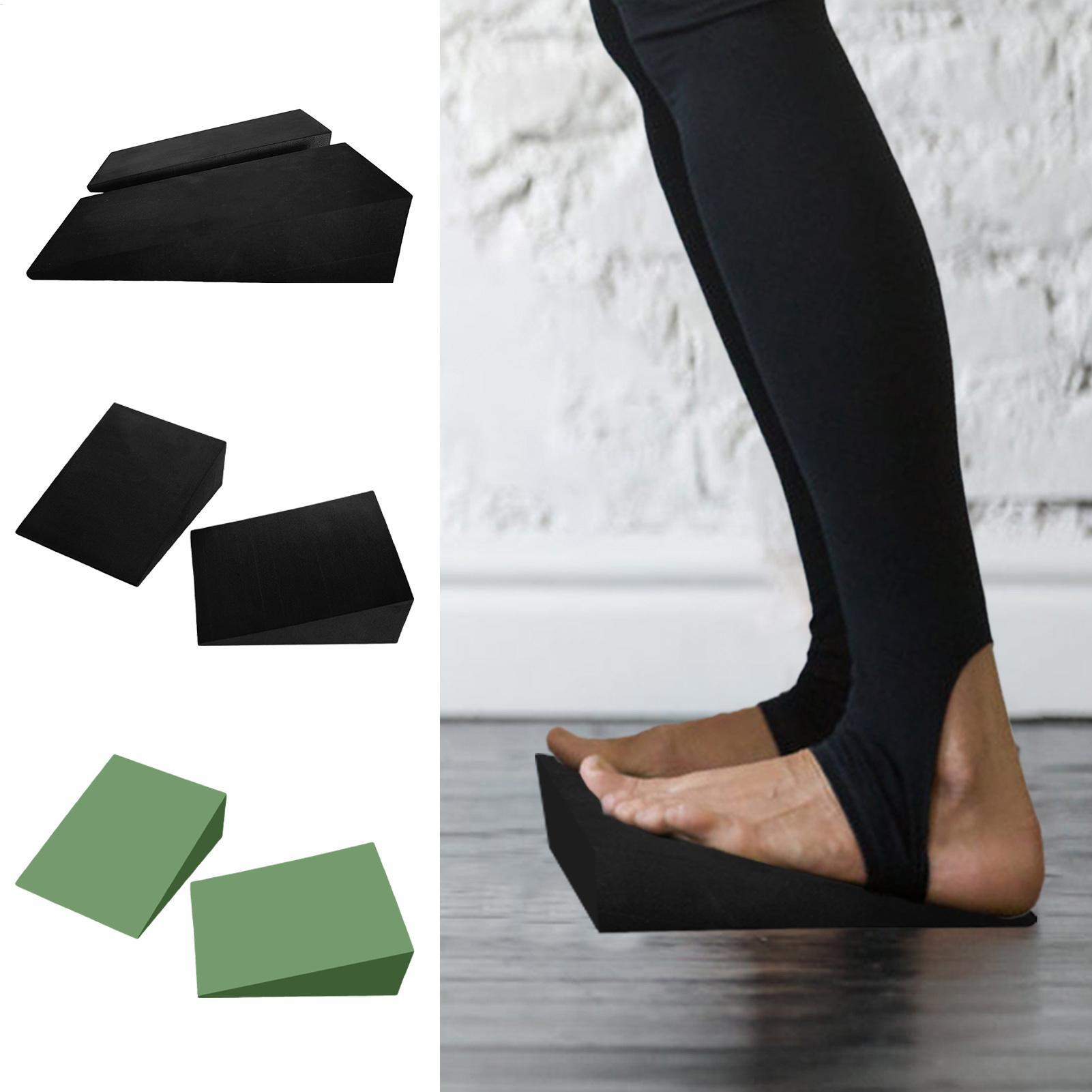 1Pairs Yoga Wedge Blocks EVA F - огляд і ціна Pilates Yoga Block Exercises