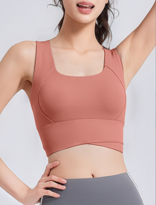 Women High Waist Crisscross Sp - огляд і ціна Pilates Yoga Wrap Top