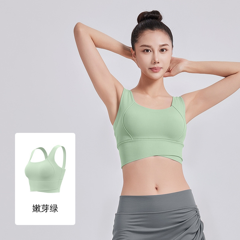 Women High Waist Crisscross Sp - огляд і ціна Pilates Yoga Wrap Top