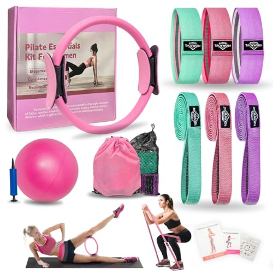 Pilates Essentials Kit for Hom - огляд і ціна Pilates Yoga Kit