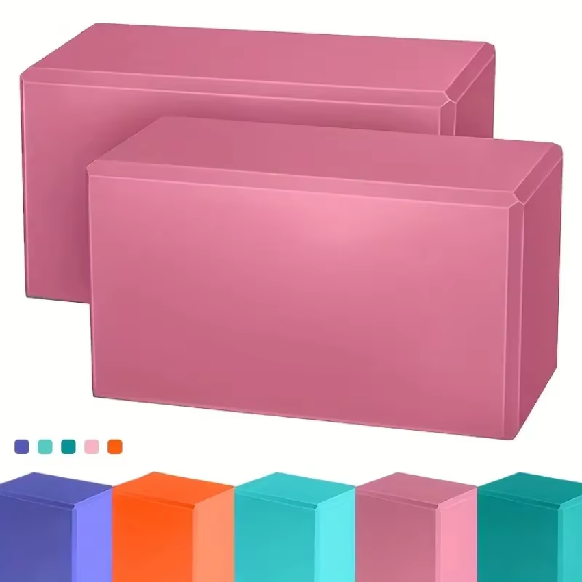 Yoga Blocks Gym Foam Brick Pil - огляд і ціна Pilates Yoga Block Exercises