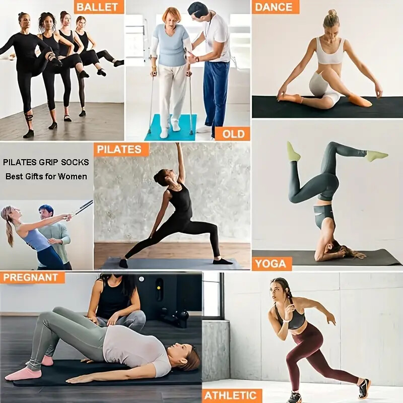 Grip Socks for Women Non Slip  - огляд і ціна Pilates Yoga Hose