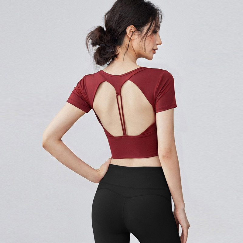 Women's Pilates Training Fitne - огляд і ціна Pilates Yoga Wrap Top