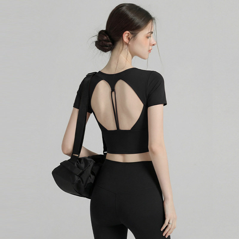 Women's Pilates Training Fitne - огляд і ціна Pilates Yoga Wrap Top