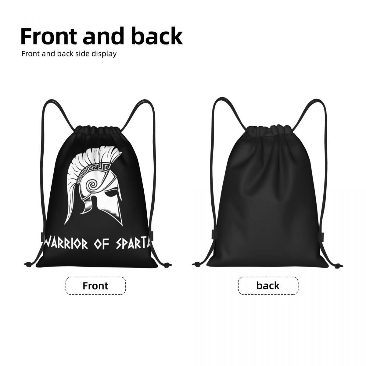 Custom Warrior Of Sparta Draws - огляд і ціна Pilates Yoga Bag