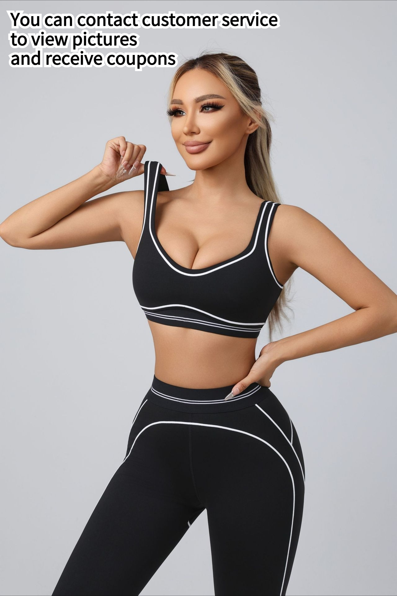 Yoga Suit Women Sport Set Pila - огляд і ціна Pilates Yoga Wrap Top