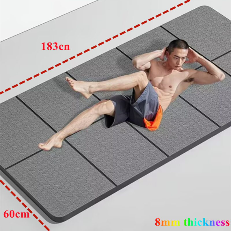 Fold 183x60x0.8cmEco-Friendly  - огляд і ціна Pilates Yoga For Beginners