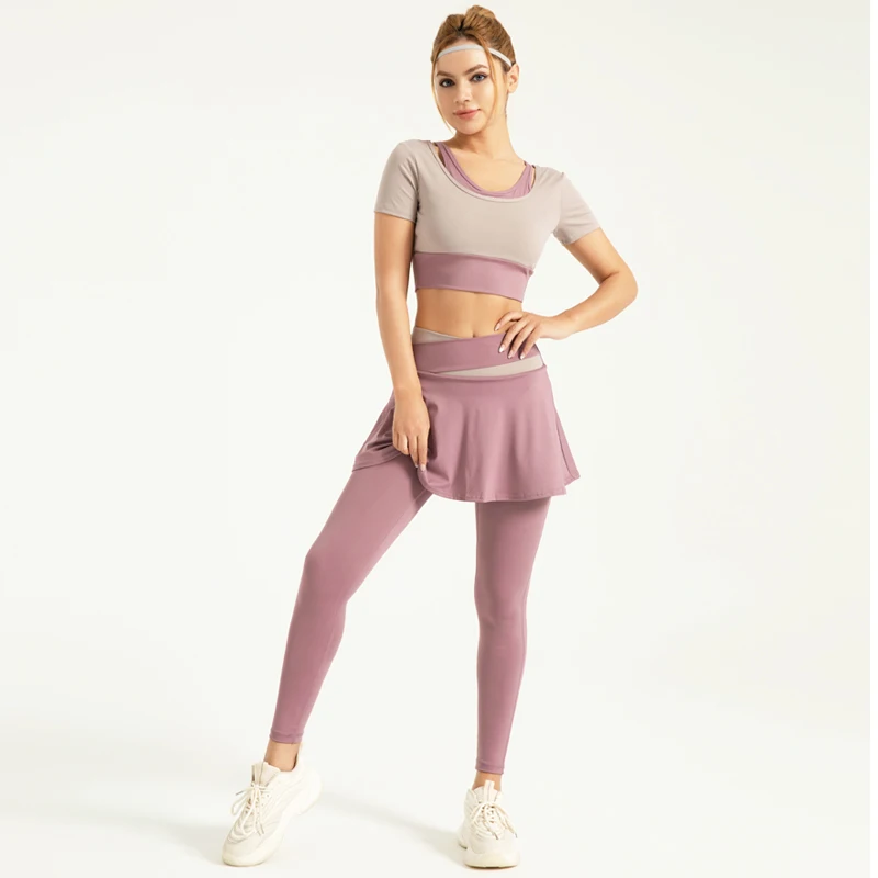 2pcs Women's Gym Yoga Tennis S - огляд і ціна Pilates Yoga Morning