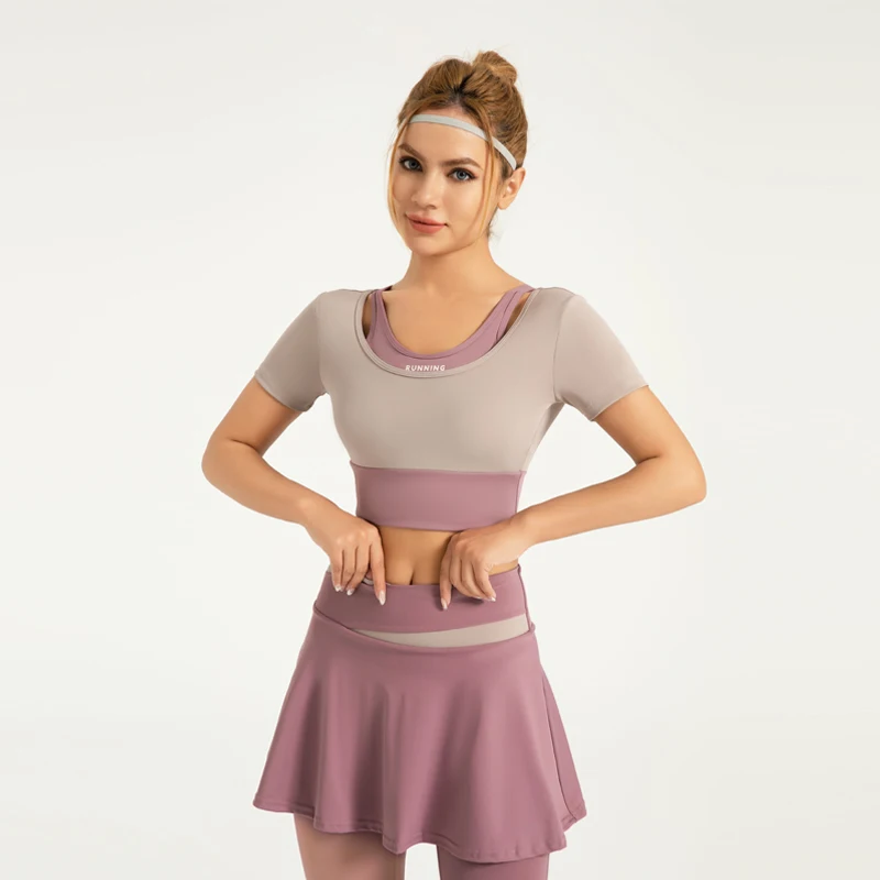 2pcs Women's Gym Yoga Tennis S - огляд і ціна Pilates Yoga Morning