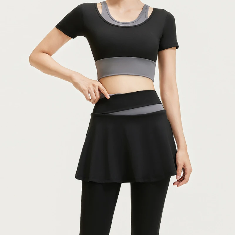 2pcs Women's Gym Yoga Tennis S - огляд і ціна Pilates Yoga Morning