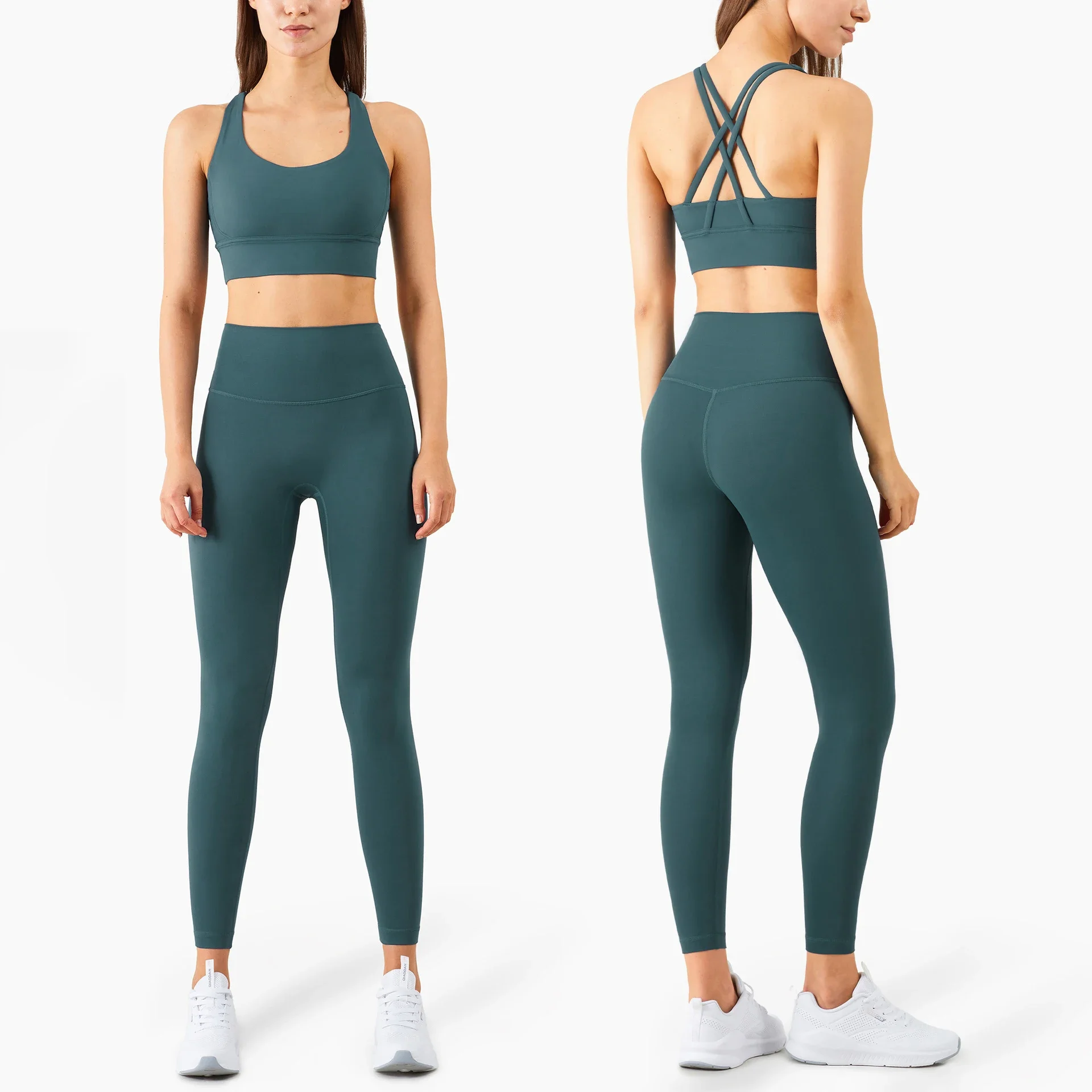Summer New 2 Piece Yoga Clothe - огляд і ціна Pilates Yoga Wrap Top