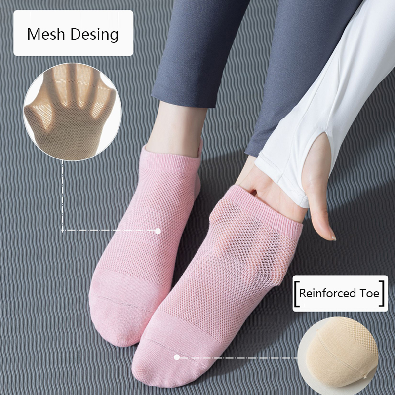 4 Pairs Non Slip Yoga Socks Wo - огляд і ціна Pilates Yoga Hose