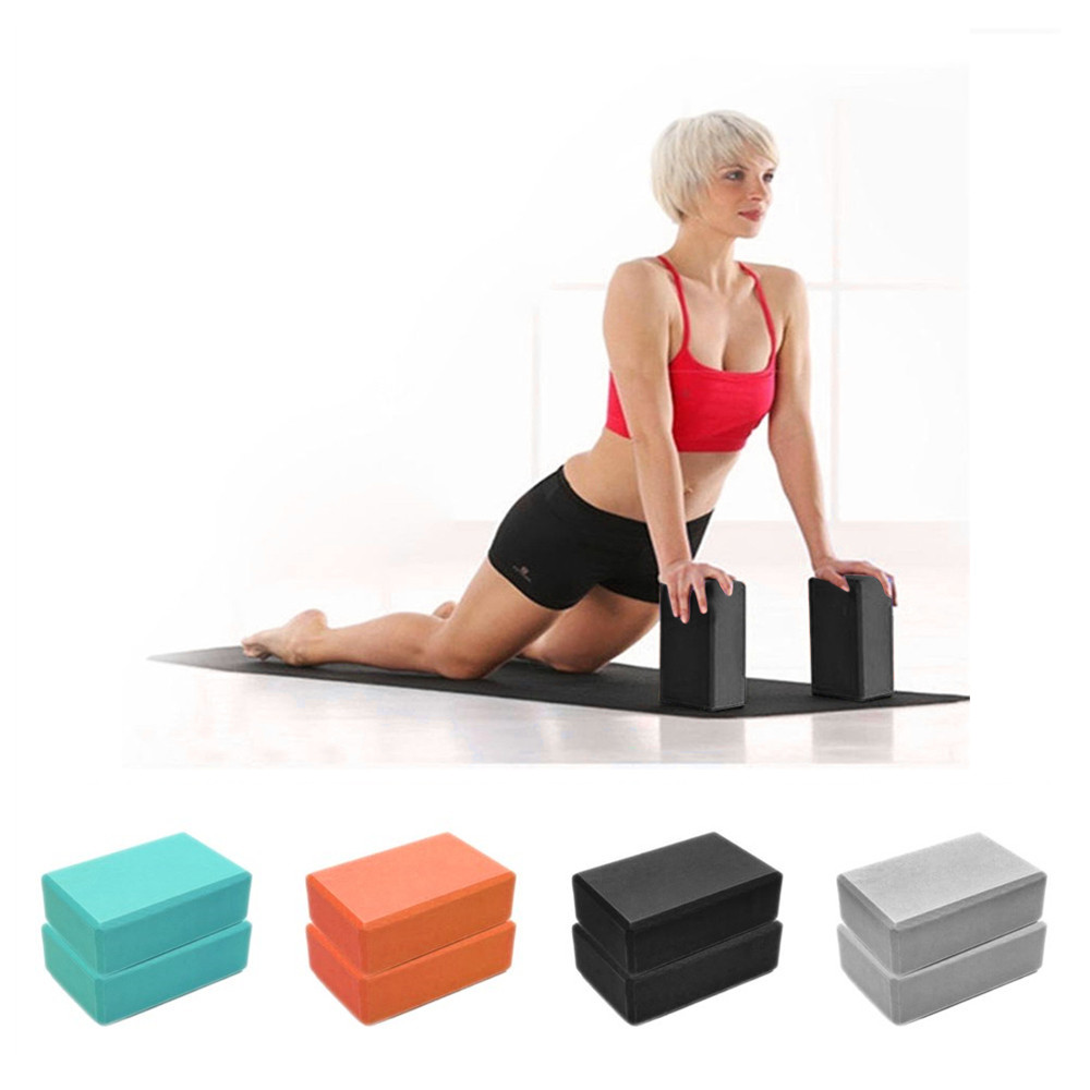 Colored EVA Yoga Block Brick N - огляд і ціна Pilates Yoga Block Exercises