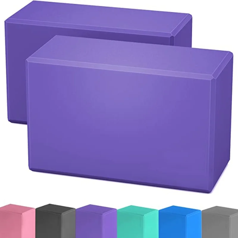 Yoga Building Blocks Cubes Pil - огляд і ціна Pilates Yoga Block Exercises